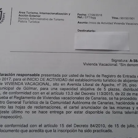 Apartamento Vistamar * Güimar